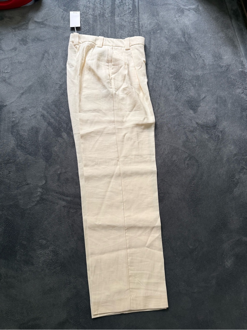 NWT Mango Trousers in Cream Beige